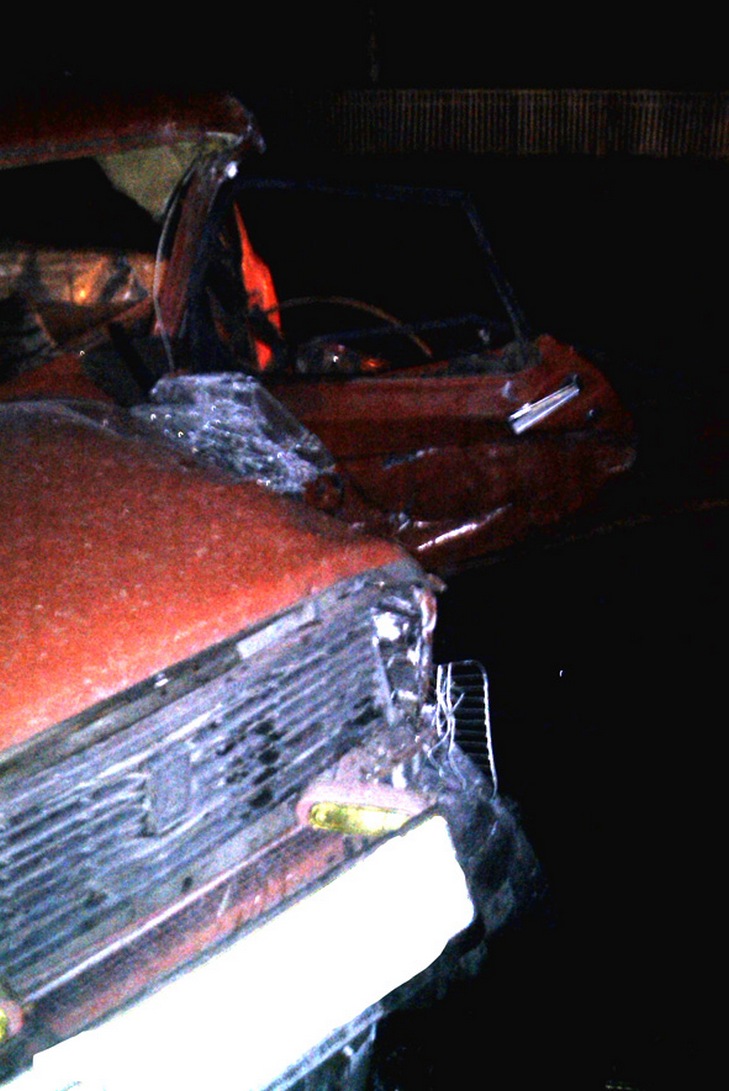 На Полтавщині внаслідок ДТП водій не зміг самотужки вибратися з машини - фото 1