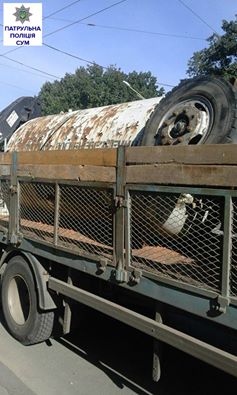 Сумські патрульні затримали вантаж нелегального металобрухту - фото 1