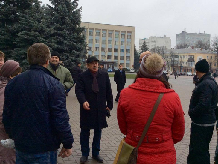 У Хмельницькому на Майдані підприємці пікетують ОДА - фото 7