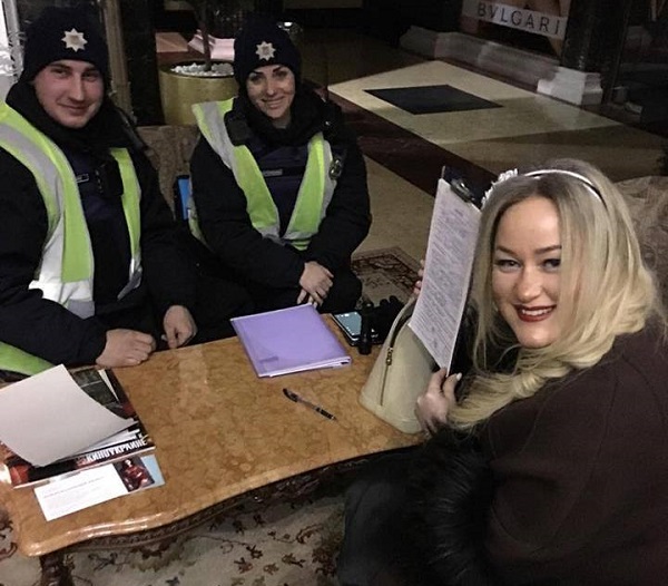 Нова поліція у Дніпропетровську оштрафувала відому телеведучу - фото 1