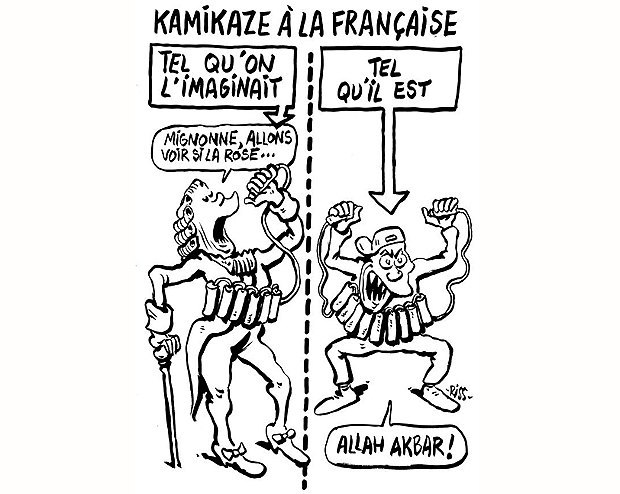 Charlie Hebdo випустив нові карикатури на терористів ІДІЛ - фото 5