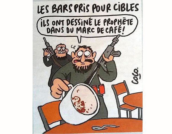 Charlie Hebdo випустив нові карикатури на терористів ІДІЛ - фото 3