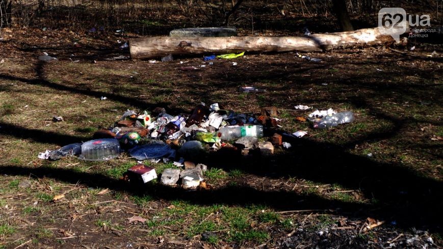 У Донецьку так і не дочекалися парку "Студентський": зелену зону закидали сміттям (ФОТО) - фото 2