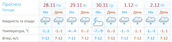 Насувається похолодання: Увесь тиждень в Києві йтиме сніг  - фото 1