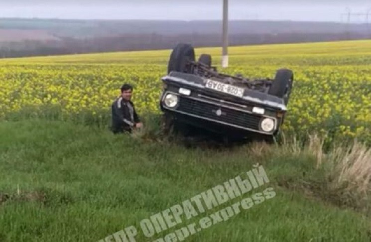 Під Дніпром автівка з п'яним водієм виле…