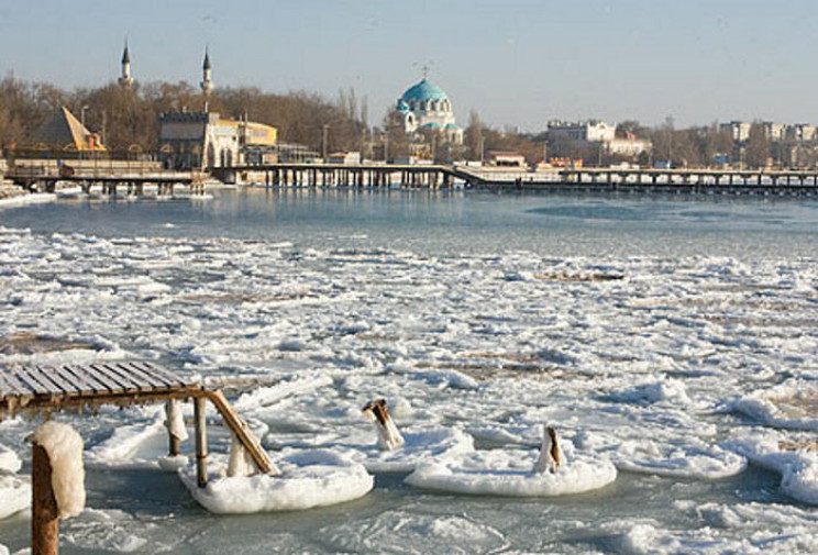 Евпатория зимой фото