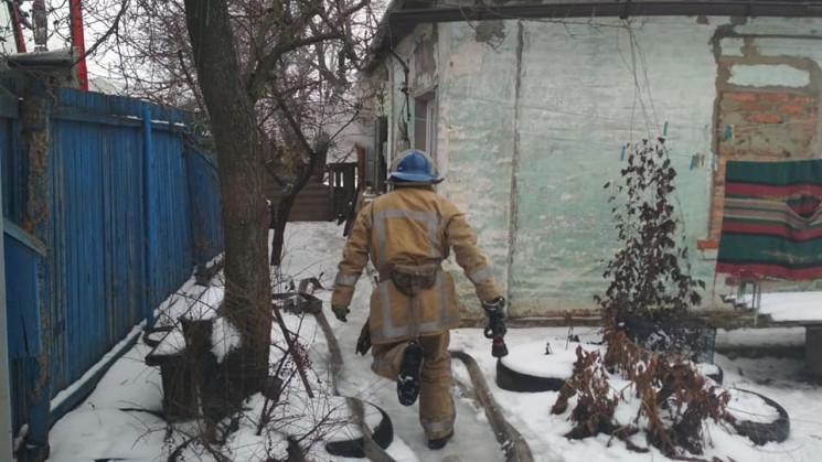 На Харківщині сталася пожежа в приватном…