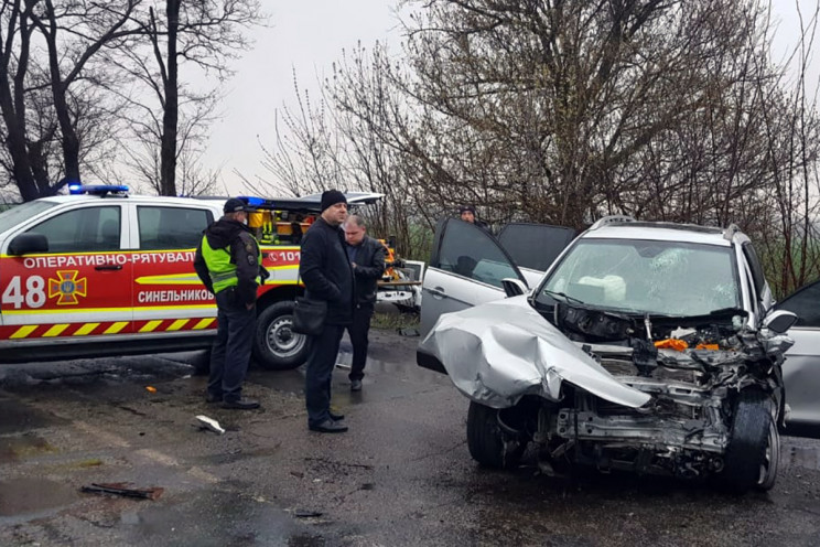 На Дніпропетровщині на трасі сталася сме…