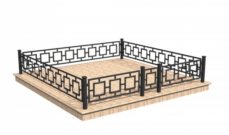 Рисунки на оградку могильную