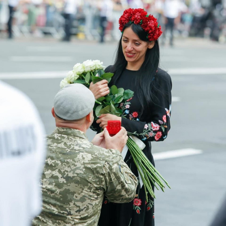 Сказала ”Так”: У Києві на параді ветеран…