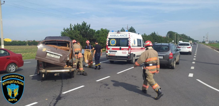 В ДТП під Одесою постраждало двоє людей…