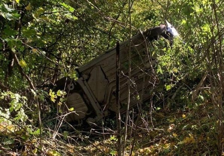 На Шепетівщині автівка злетіла з дороги.…