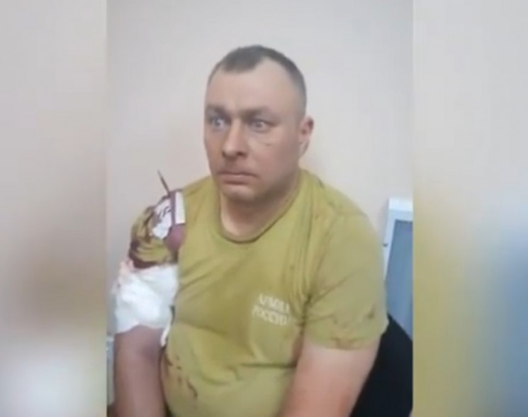 З'явилося відео допиту російського окупа…