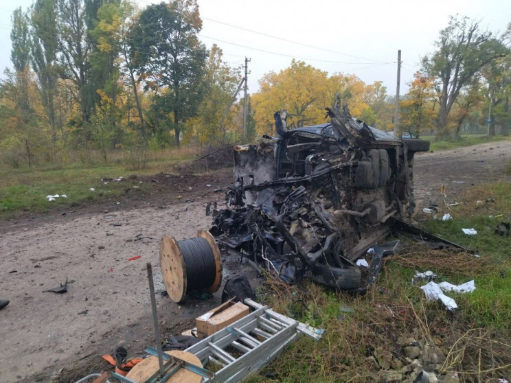 На Сумщині підірвався автомобіль зв'язкі…