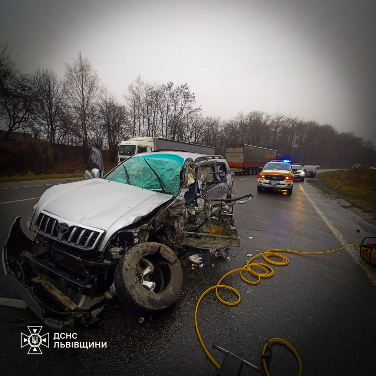 Дивом вижила: На Львівщині рятувальники…