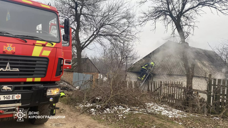 На Кіровоградщині під час пожежі загинул…