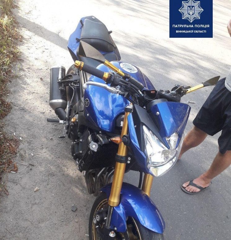 У Вінниці знайшли мотоцикл, викрадений в…