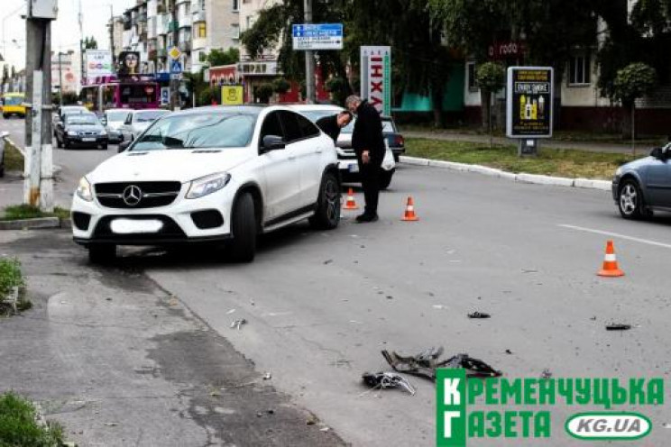 ДТП у Кременчуці: В центрі міста зіткнул…